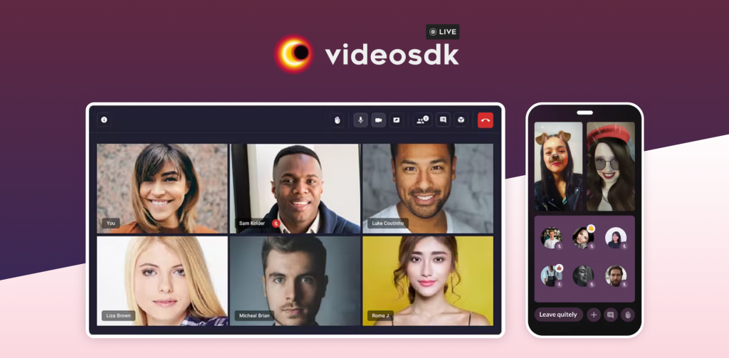 live video conferencing app