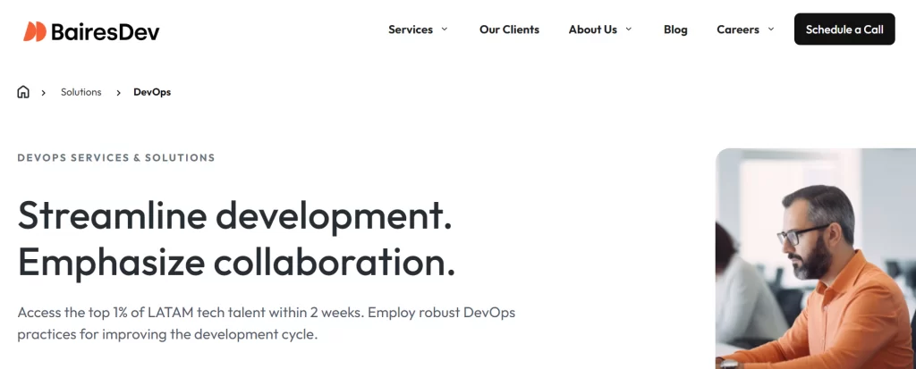 BairesDev is one of the best DevOps Outsourcing firms in India