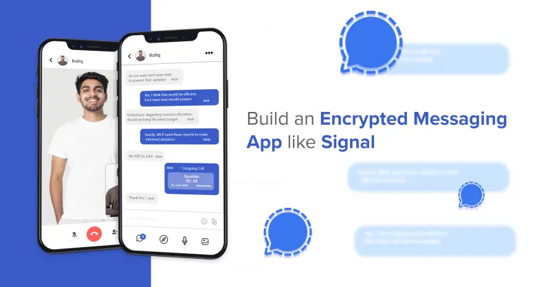 build encrypted messaging app