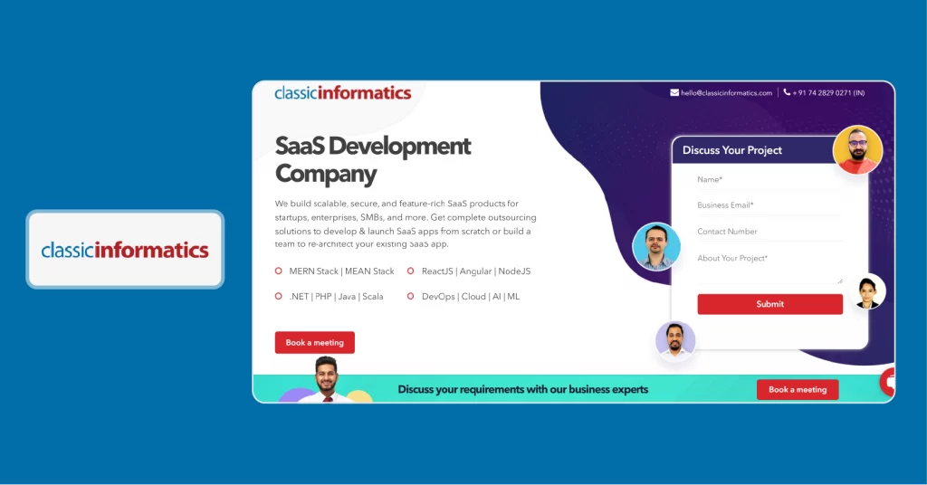  Classic Informatics - SaaS Development Services